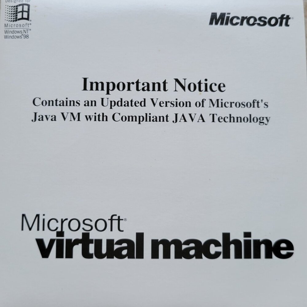 Vintage CD - Microsoft Virtual Machine - Picture 3 of 3